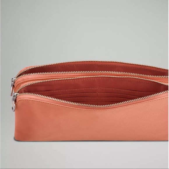 NWT Lululemon Now and Always Pouch Wrist Clutch Pink Savanna - Picture 7 of 13